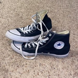 Black Converse (M8/W10)